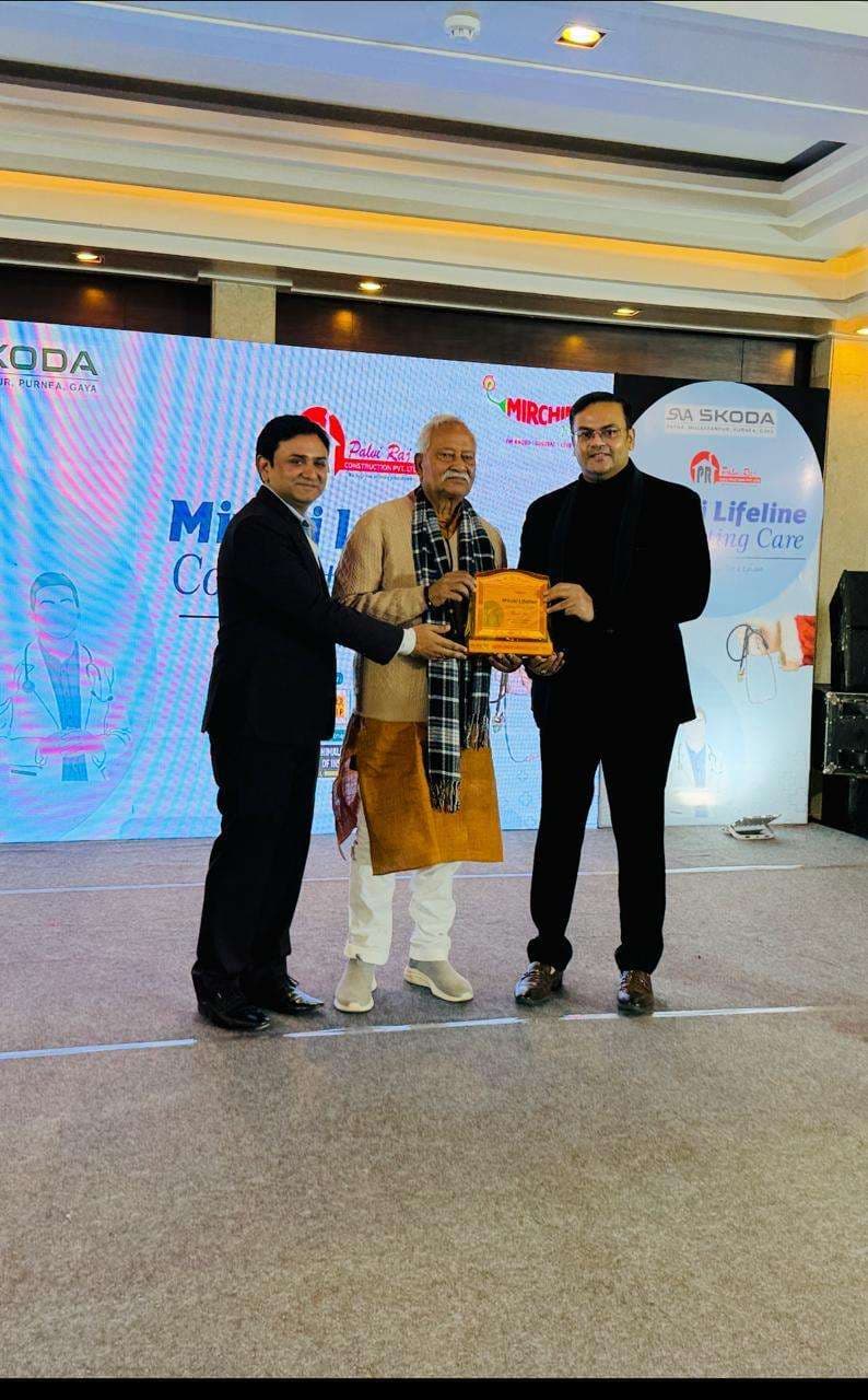 लाइफ लाइन सम्मान से सम्मानित हुए डॉ तस्कीन