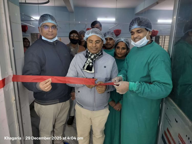 नसबंदी के साथ हाइड्रोसील का नि:शुल्क किया जा रहा इलाज