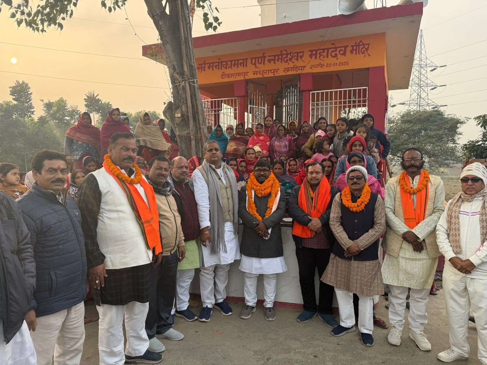 मथुरापुर शिव मंदिर आसपास बनेगा शिव परिचर्चा सामुदायिक भवन : विधायक बबलू मंडल