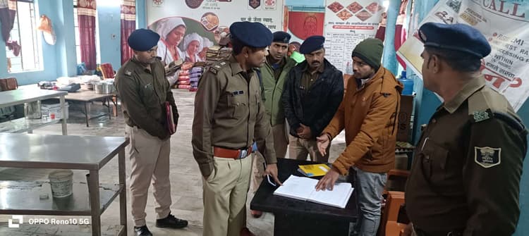 पुलिस अधीक्षक ने प्रशिक्षण केंद्र का किया निरीक्षण