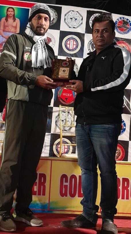 दीपक दुबे मार्शल आर्ट के लिए राष्ट्रीय स्तर पर सम्मानित