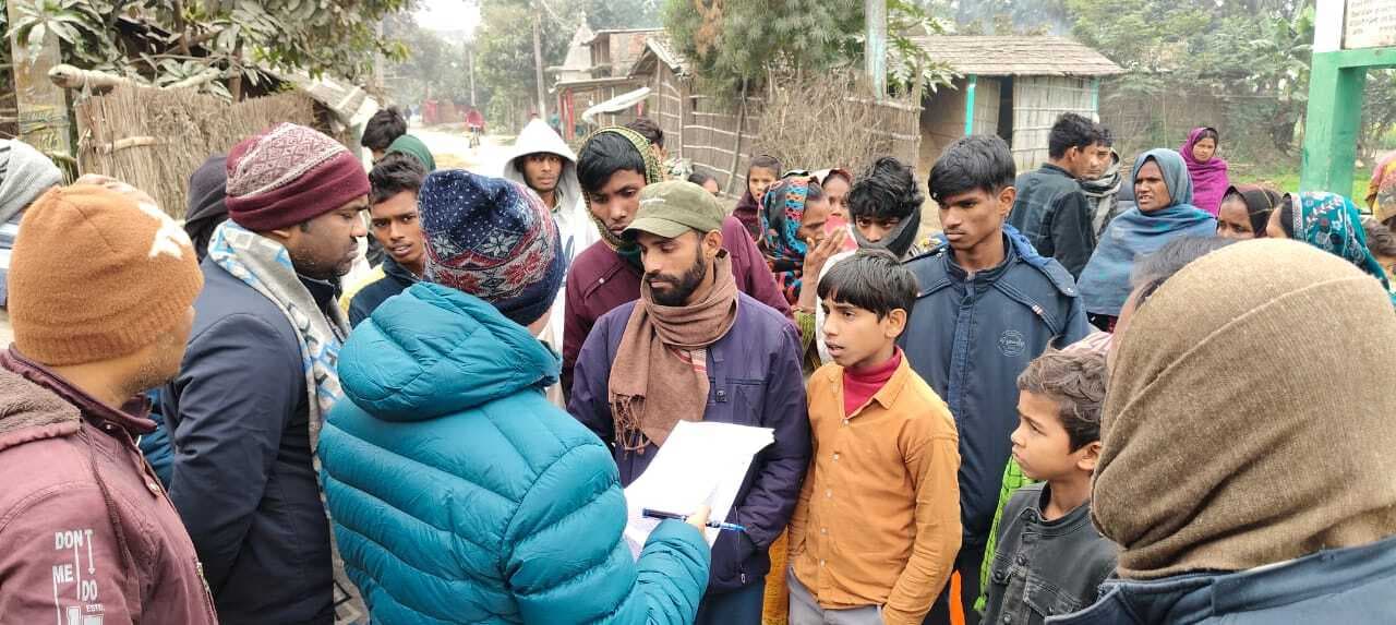 Samastipur News:बीडीओ ने लाभुकों का किया भौतिक सत्यापन