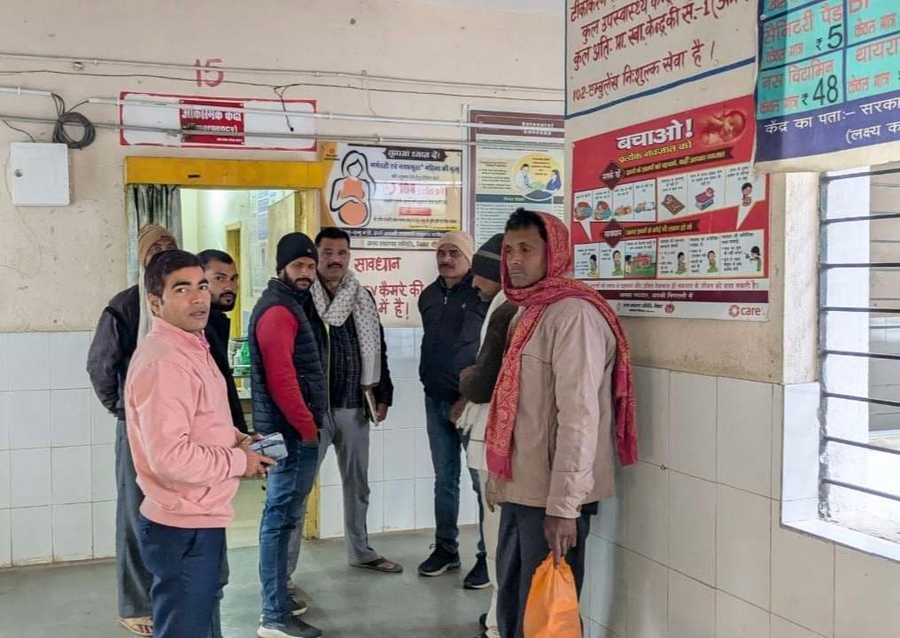 बेलगाम ट्रक ने पिता-पुत्र को मारी टक्कर, पिता की मौत, पुत्र जख्मी