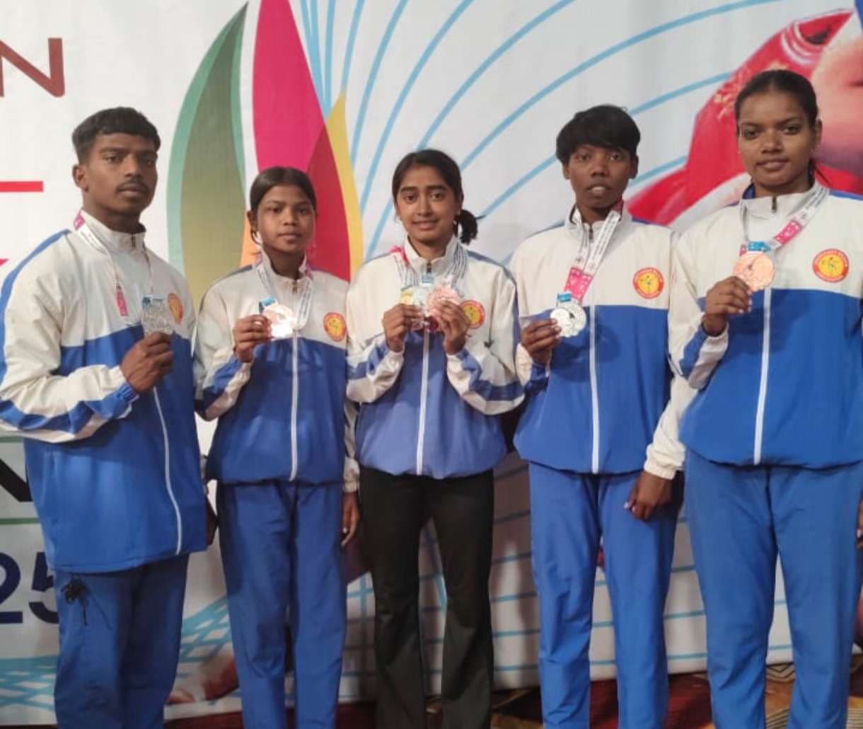 नेशनल चैंपियनशिप में पदक जीता