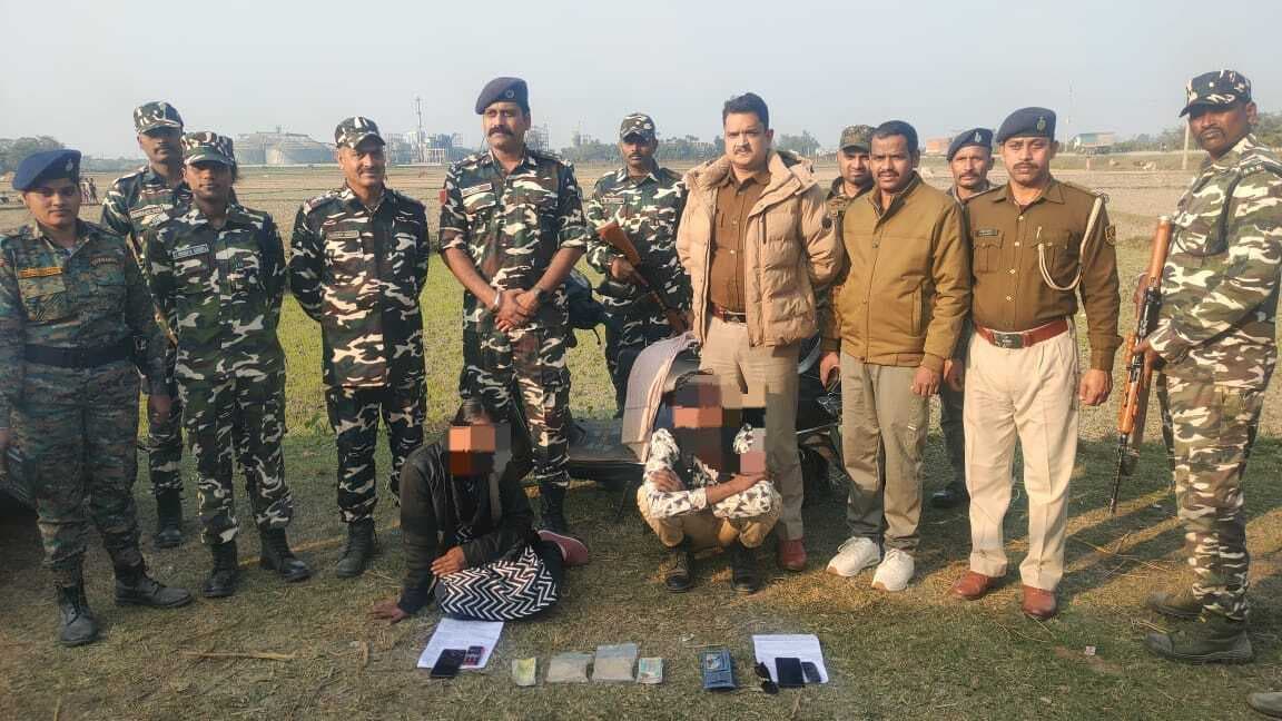 205 ग्राम मादक पदार्थ के साथ पति-पत्नी गिरफ्तार