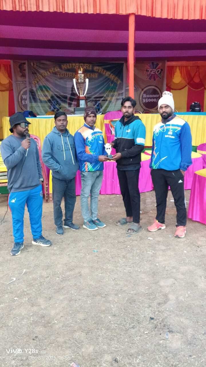 श्रीलता क्रिकेट अकादमी चित्तरंजन ने 34 रन से जीता मैच