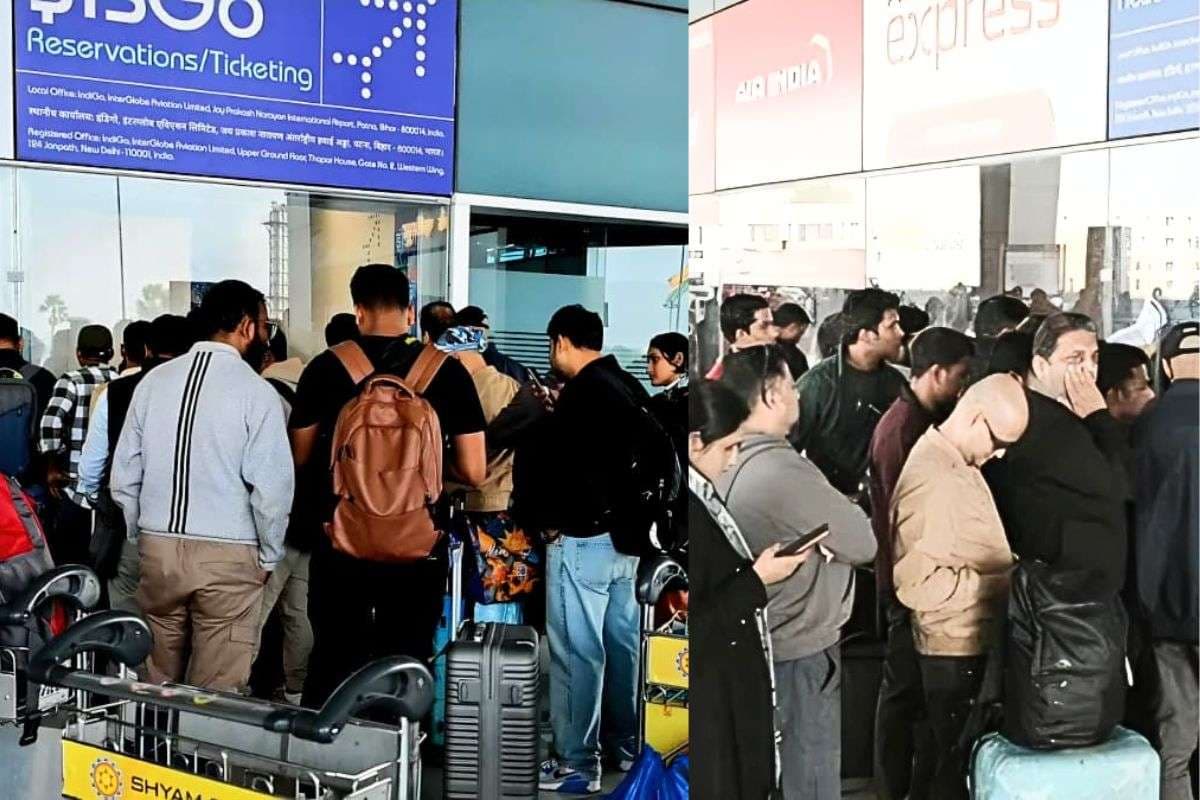 Indigo Crisis: इंडिगो संकट में बिहार बेहाल, 56 फ्लाइटें रद्द, कुवैत-रियाद जाने वाले यात्रियों ने किया हंगामा