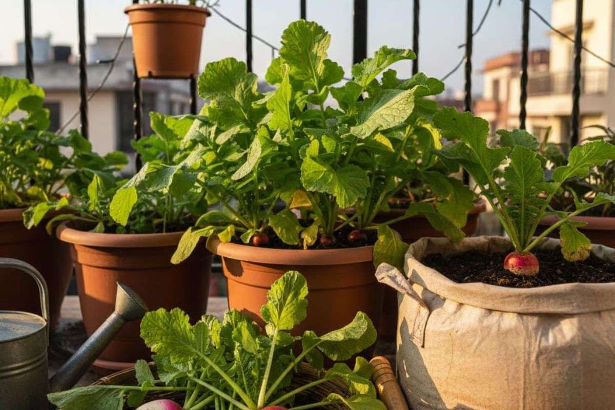 How To Grow Mooli In Winters: घर की बालकनी में उगाएं रसीली मूली, बस अपनाएं ये आसान टिप्स