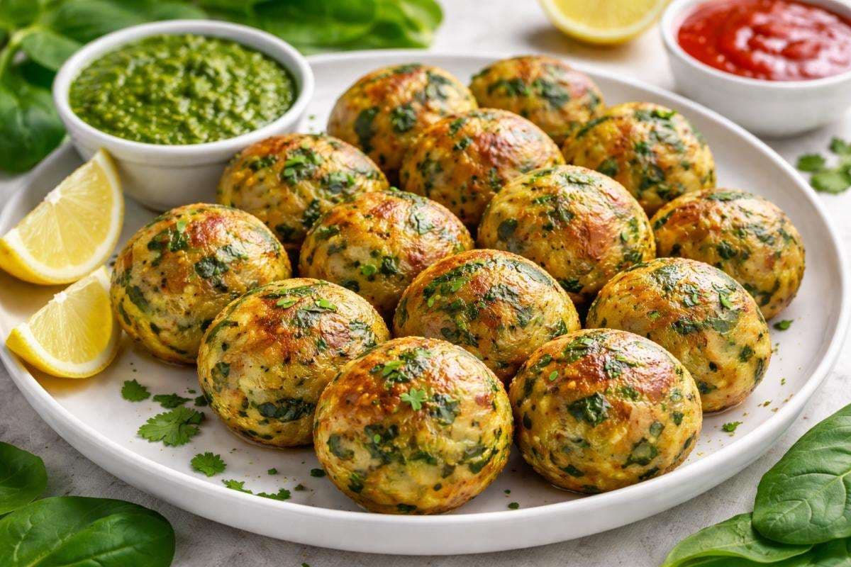 palak aloo appe recipe palak aloo appe recipe