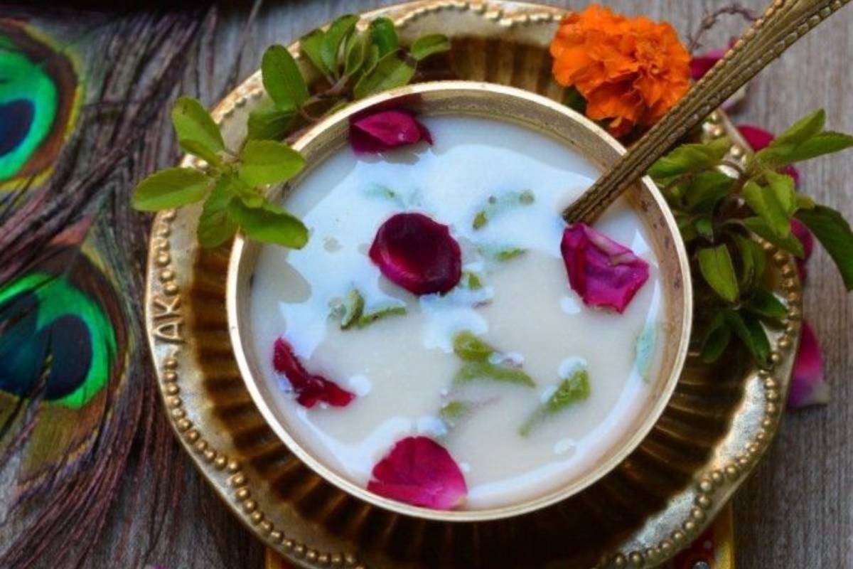 Panchamrit Bhog for Tulsi Mata