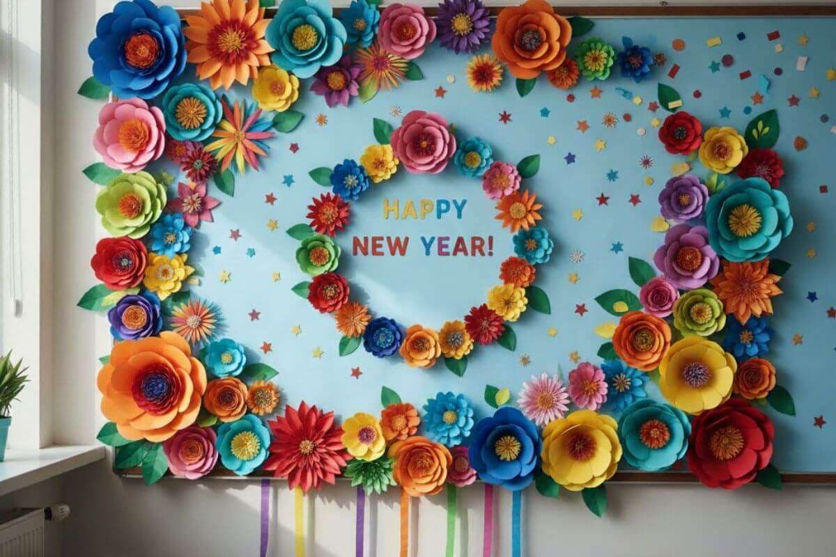 paper flower decoration