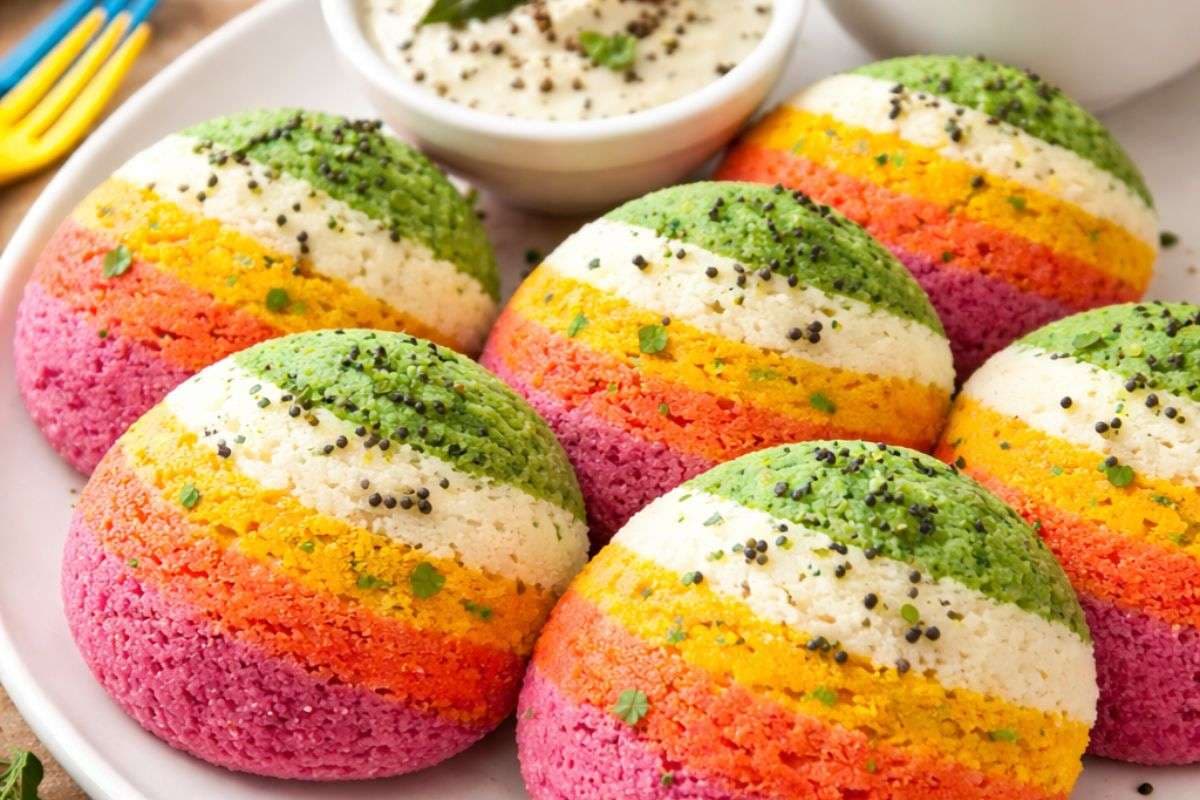 Rainbow Idli Recipe: रोज-रोज के नाश्ते से ऊब गया है दिल? बच्चों के लिए बनाइए रंग-बिरंगी रेनबो इडली 
