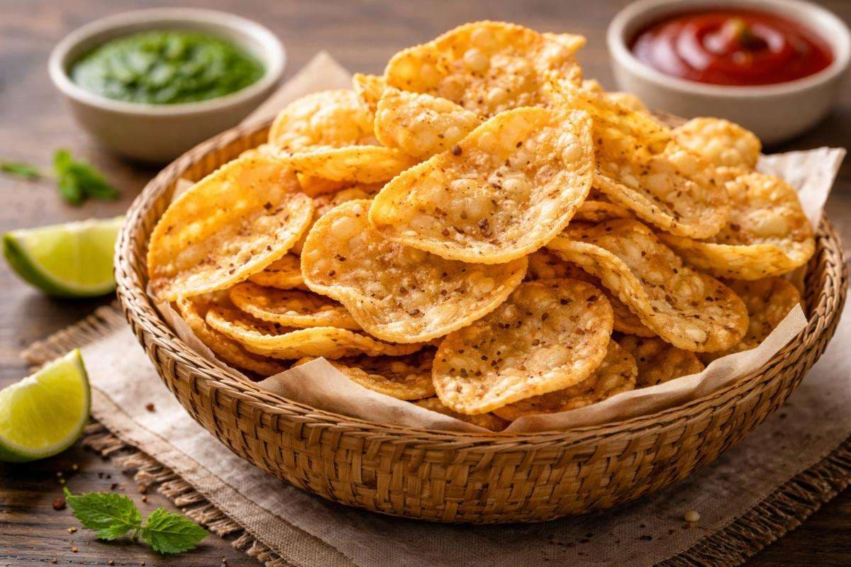 rice flour chips