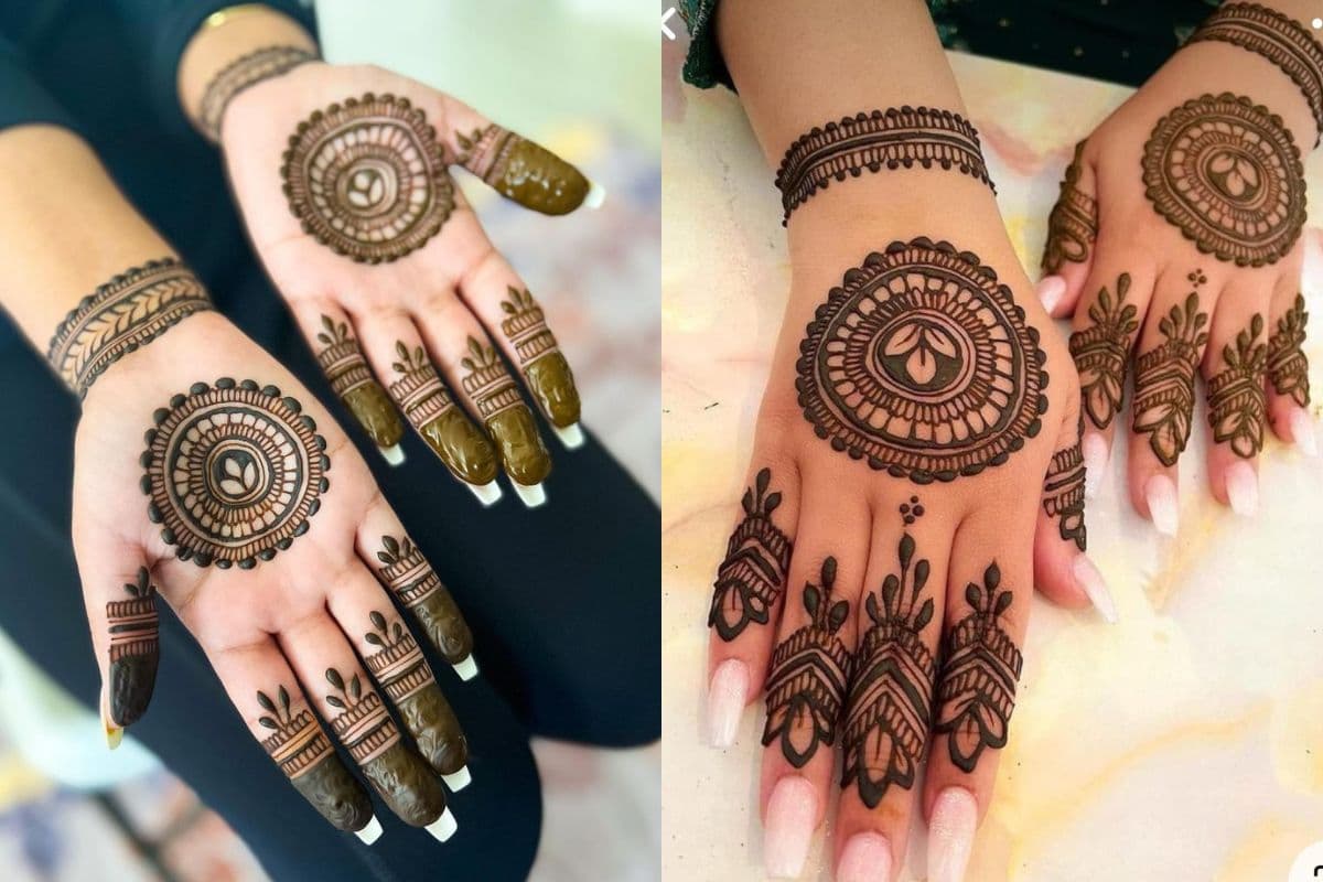 Simple Mandala Mehndi Design: हर हाथ की शोभा बढ़ाए ये आसान सिम्पल मंडला मेहंदी डिजाइन, यहां देखें ये सिम्पल डिजाइन