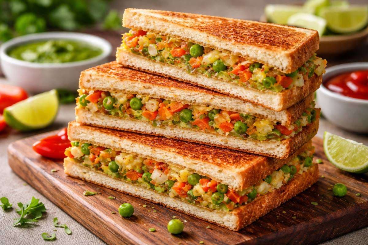 Triple Veg Sandwich Recipe: हेल्दी और टेस्टी ट्विस्ट के साथ बनाएं ट्रिपल वेज सैंडविच, बच्चों की भूख मिटे और मां की टेंशन हो दूर
