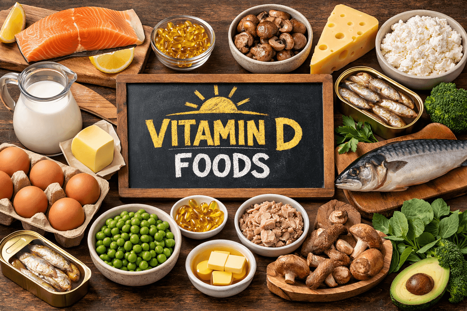 Vitamin D Foods: इन 10 फूड्स को करें अपनी डाइट में शामिल, धूप के बिना भी शरीर को मिलेगा भरपूर विटामिन-D