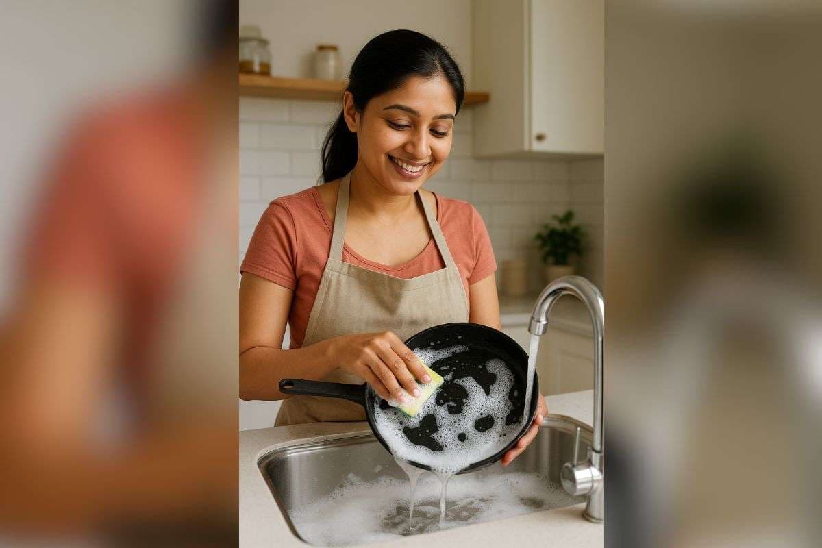 Tawa Cleaning Hack: क्या आप जानते हैं? तवे को साफ करते समय क्यों डालते हैं शैंपू 