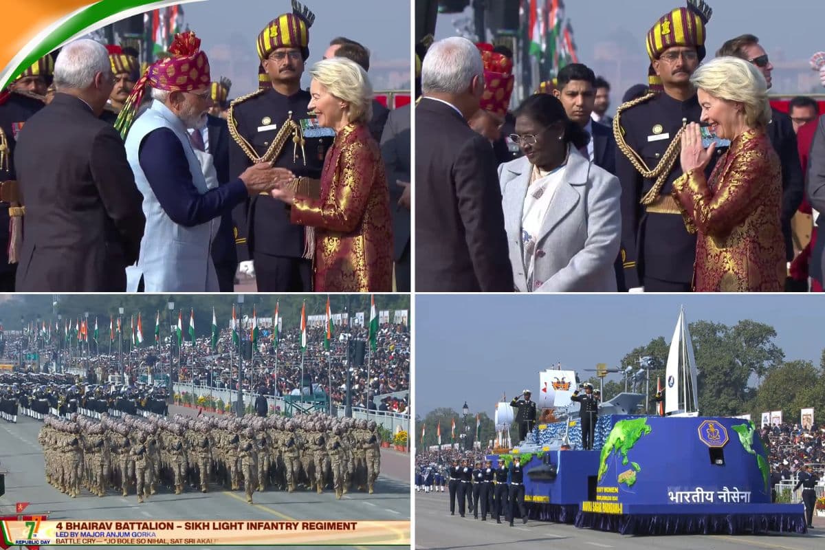 77th Republic Day 2026: सेना, युवा, ब्रह्मोस, अपाचे, धनुष, राफेल, सुखोई की परेड, कर्तव्य पथ पर दिखी भारत की ताकत