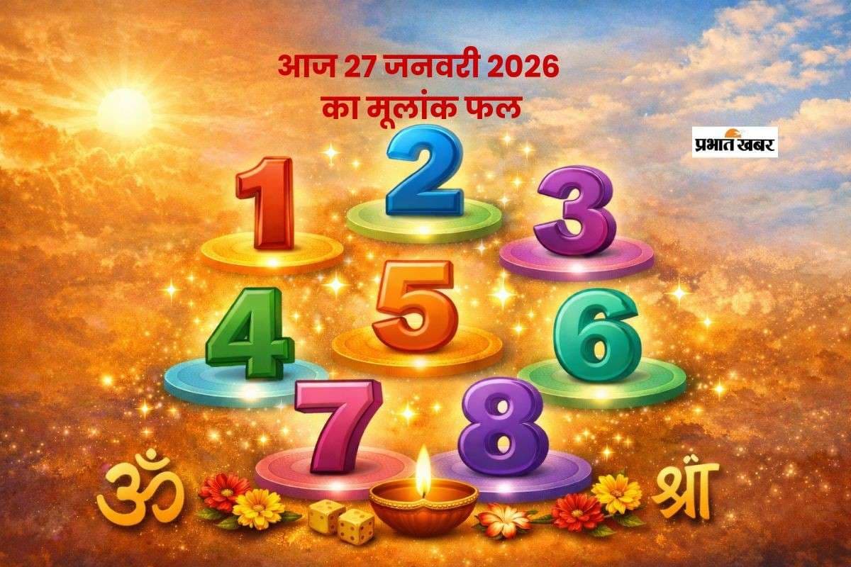 Numerology Horoscope Today: आज 27 जनवरी 2026 का मूलांक फल, जानें मूलांक 1 से 9 में से किसे मिलेगी हनुमान जी की विशेष कृपा