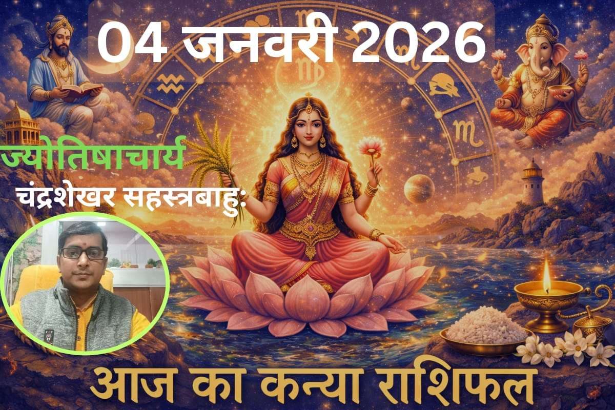 Kanya Aaj Ka Rashifal 04 January 2026: कन्या राशि के लिए आज का दिन खास, बढ़ेगी सामाजिक प्रतिष्ठा, हासिल होंगी उपलब्धियां