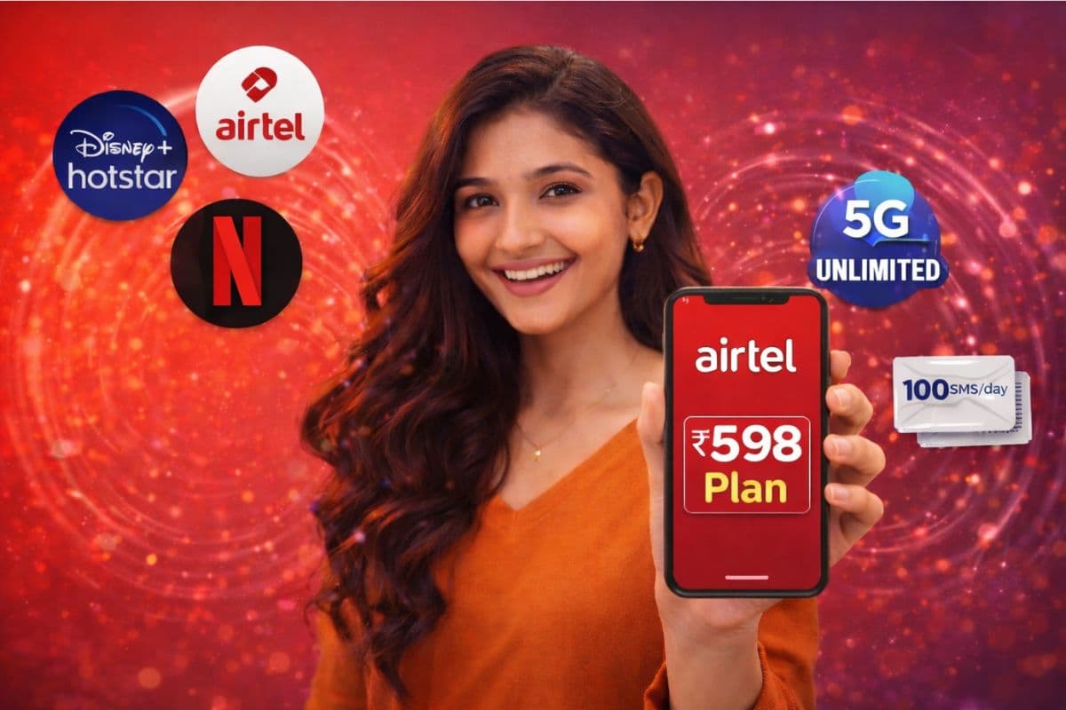 फ्री में देखें Netflix और JioHotstar, Airtel के इस प्लान में मिल रहा मुफ्त का सब्सक्रिप्शन, कीमत 600 रुपये से कम