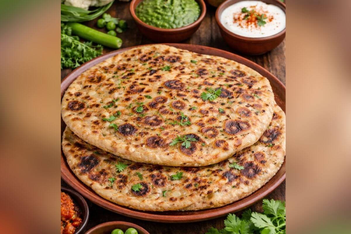Aloo Gobhi Matar Paratha: ठंड में गरमा-गरम पराठे का लेना है मजा, तो नाश्ते या लंच में बनाएं आलू गोभी मटर पराठा