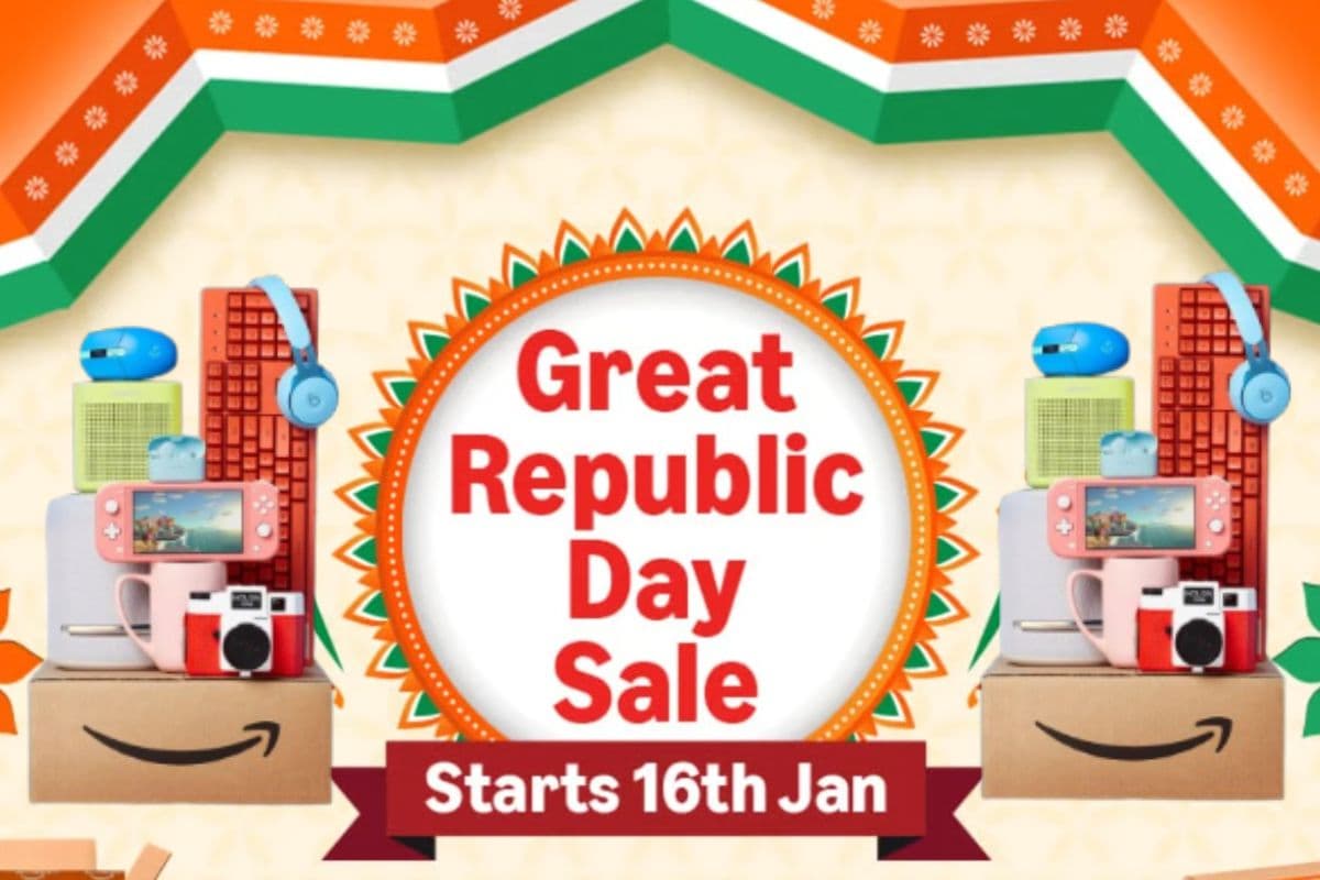Amazon Republic Day Sale 2026: नये साल की पहली बड़ी शॉपिंग फेस्ट, स्मार्टफोन और लैपटॉप पर बंपर डिस्काउंट
