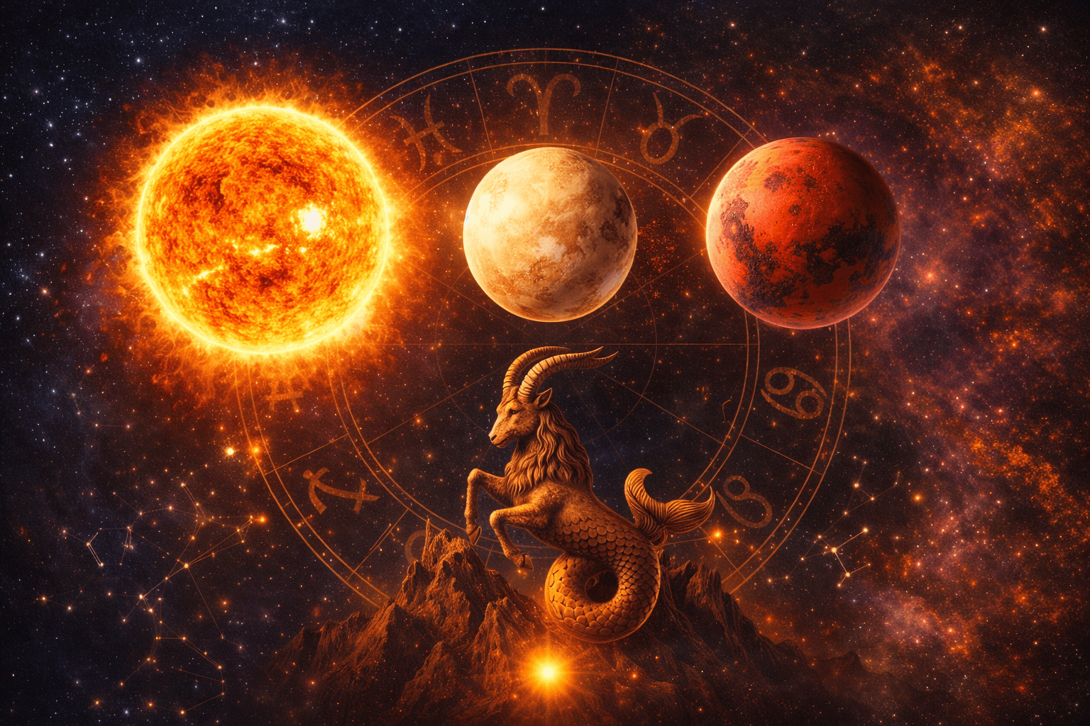 Astrology: शनि की राशि मकर में सूर्य-शुक्र-मंगल की युति, इन 7 राशि वालों के रिश्ते टूटेंगे और धन पर बड़ा संकट का योग!