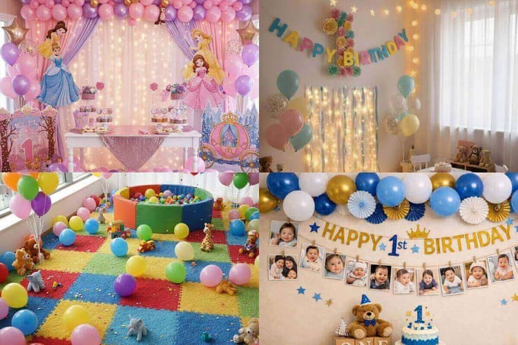 Baby First Birthday Decoration Ideas: बच्चे की फर्स्ट बर्थडे पार्टी को बनाएं यादगार, इन बेहतरीन डेकोरेशन आइडियाज को करें ट्राई