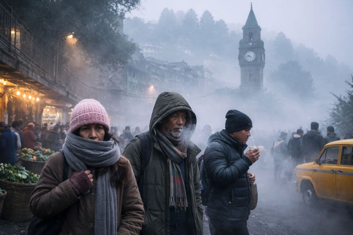 दक्षिण बंगाल के बरहमपुर और उत्तर बंगाल के दार्जिलिंग में सबसे ज्यादा ठंड, जानें कहां 1.8 डिग्री सेंटीग्रेड हुआ पारा