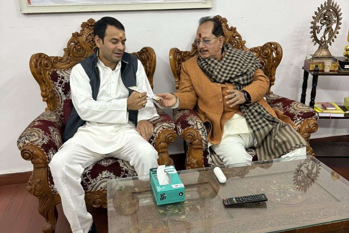 क्या तेज प्रताप यादव की ‘पार्टी’ में जाएंगे विजय कुमार सिन्हा? लालू के लाल ने दे दिया न्योता