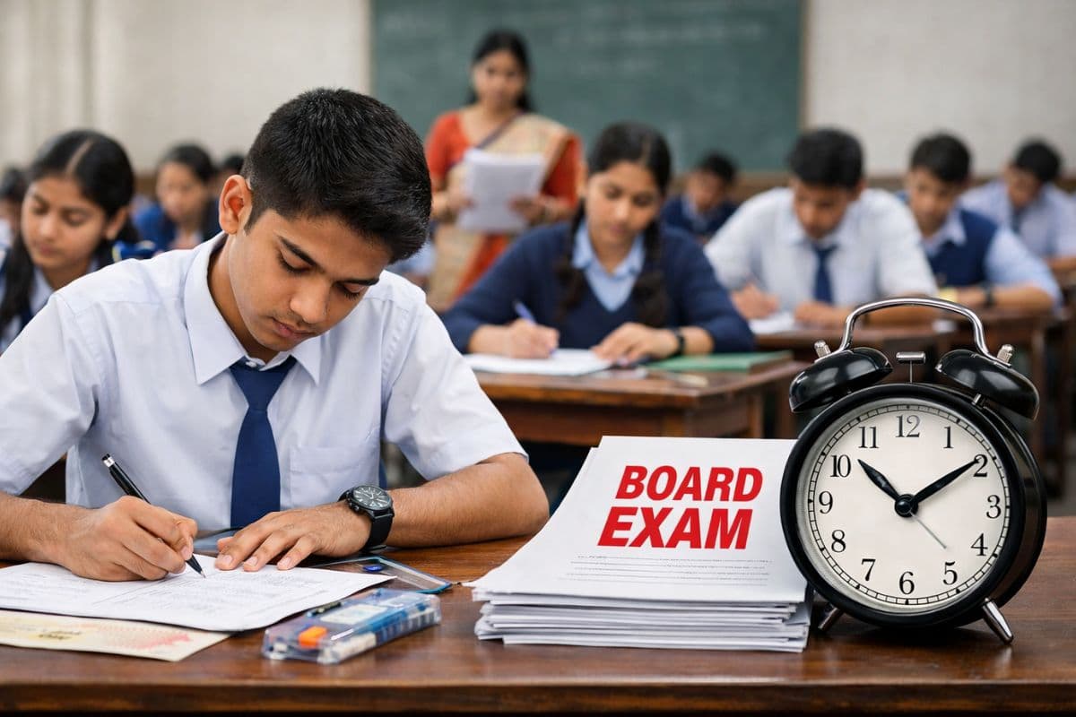 बोर्ड परीक्षा की सांकेतिक तस्वीर.