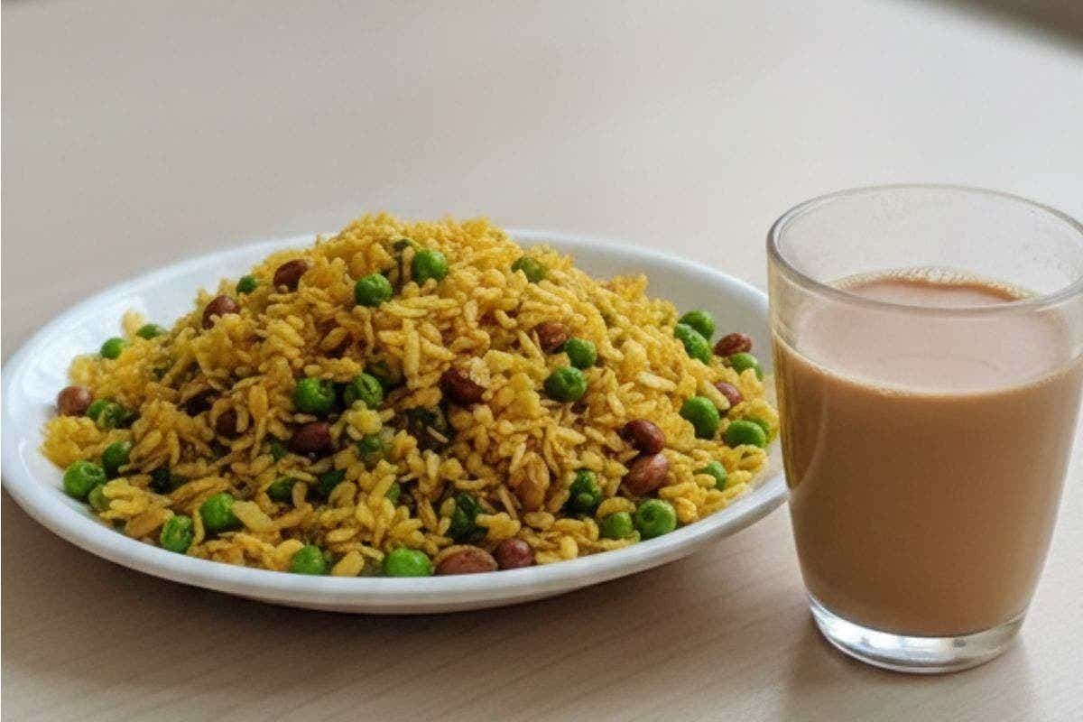 Chura Matar Bhuja Recipe: सर्दियों में बिहारी स्टाइल का टेस्टी स्नैक, मिनटों में तैयार करें चूड़ा मटर भूजा