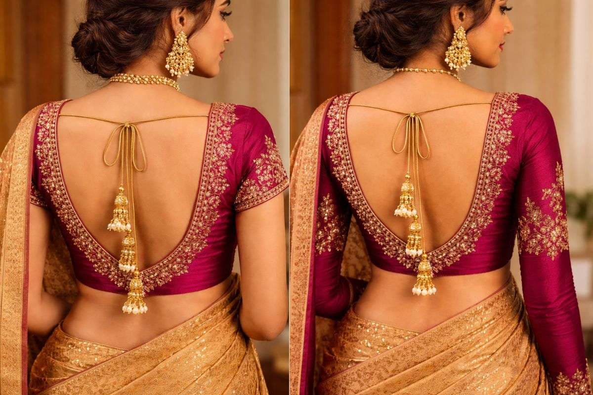Deep U-shaped back design