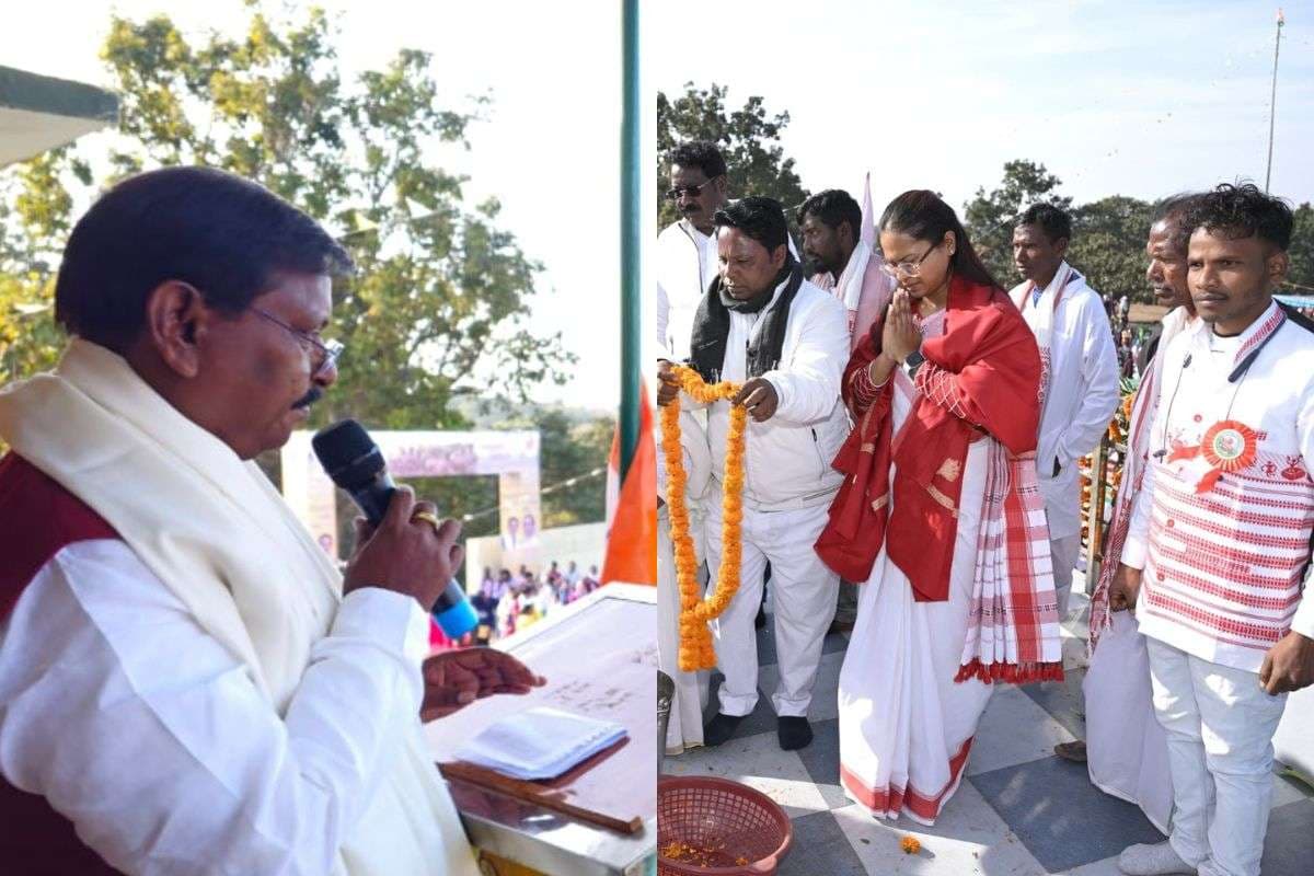 डोंबारी बुरू शहादत दिवस पर उमड़ा जनसैलाब, मंत्री शिल्पी नेहा तिर्की से पूर्व CM अर्जुन मुंडा तक ने शहीदों को किया नमन