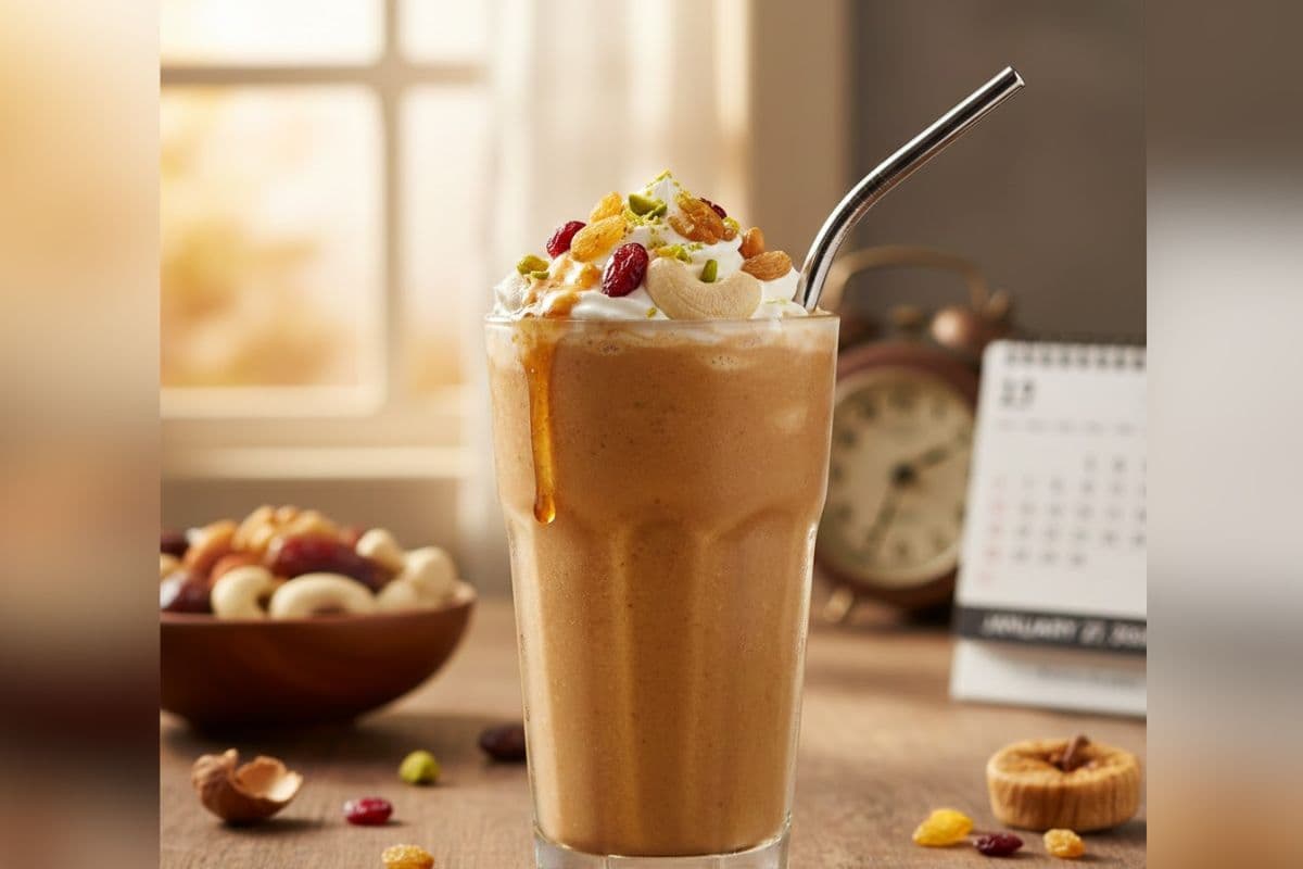 Dry Fruit Shake Recipe: बच्चों को पसंद आएगा ये ड्राई फ्रूट शेक, मिनटों में ऐसे करें रेडी