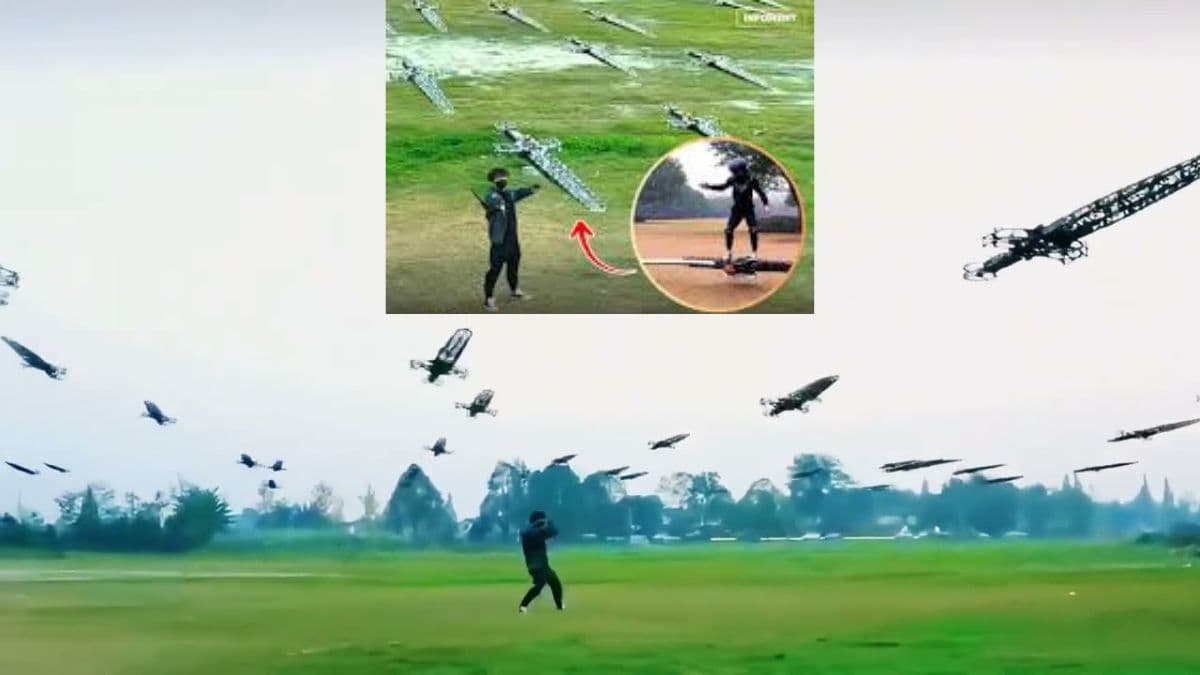 हाथों के इशारे से उड़ते ड्रोन्स: जानिए फैन शिसान के रोबोटिक स्वॉर्ड स्वॉर्म की कहानी