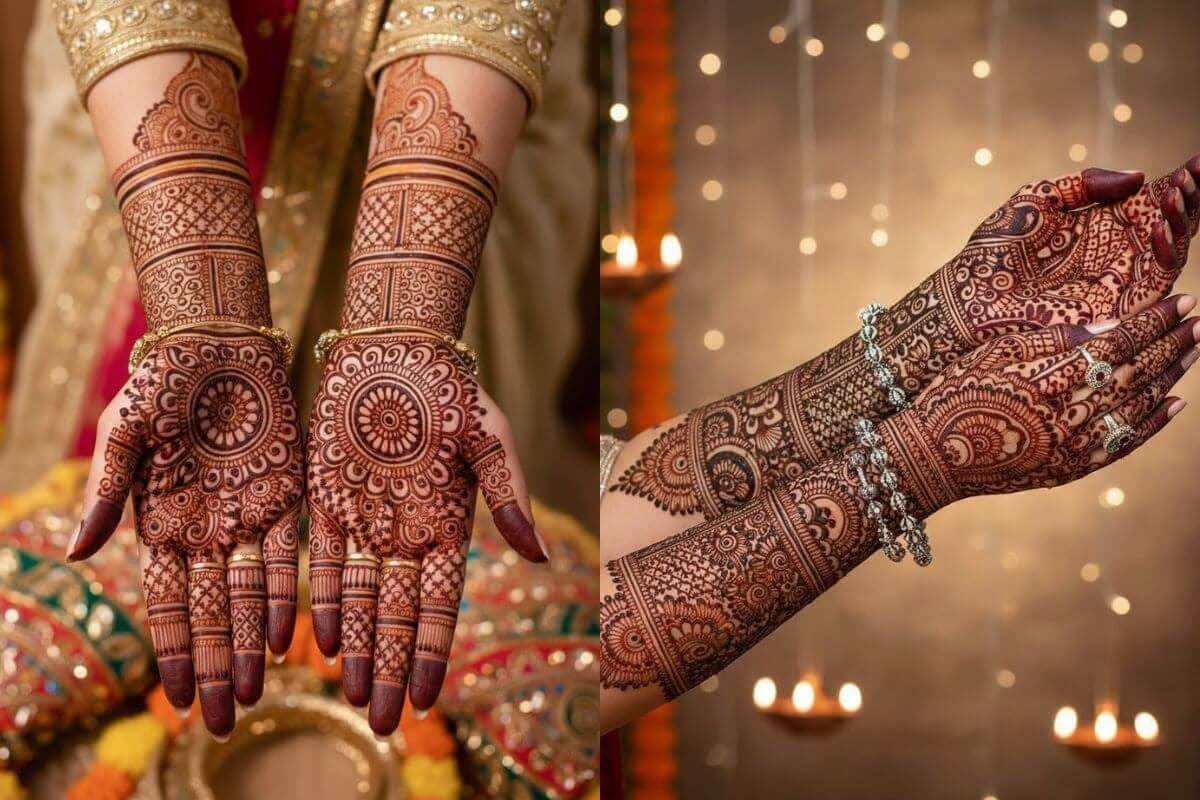 Full Hand Mehndi design 