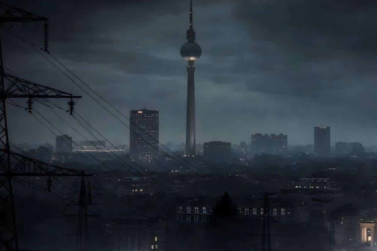 Germany capital Berlin Power Outage left 45,000 homes into darkness.