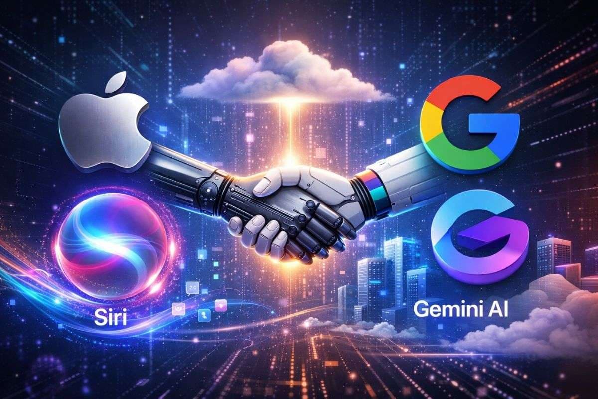 कॉम्पिटिटर्स से बने पार्टनर, Siri और ऐपल इंटेलिजेंस को बेहतर बनाने के लिए Apple ने मिलाया Google से हाथ कॉम्पिटिटर्स से बने पार्टनर, Siri और ऐपल इंटेलिजेंस को बेहतर बनाने के लिए Apple ने मिलाया Google से हाथ