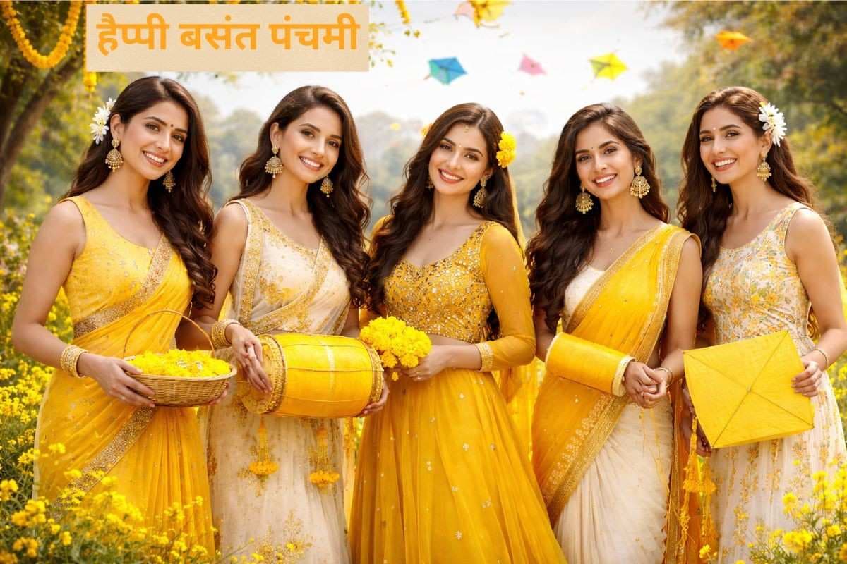 Happy Basant Panchmi 2026 Wishes: पीले फूलों की खुशबू …. बसंत पंचमी पर यहां से भेजें बधाई संदेश