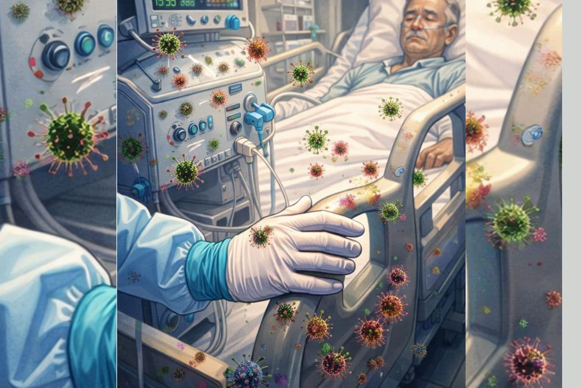 आइसीयू में सर्वाधिक संक्रमण