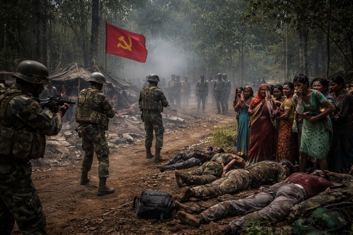 सारंडा में 17 माओवादियों की मौत पर नक्सलियों में पसरा डर, मुठभेड़ को बताया फर्जी, बोले- आदिवासी इलाकों में दहशत