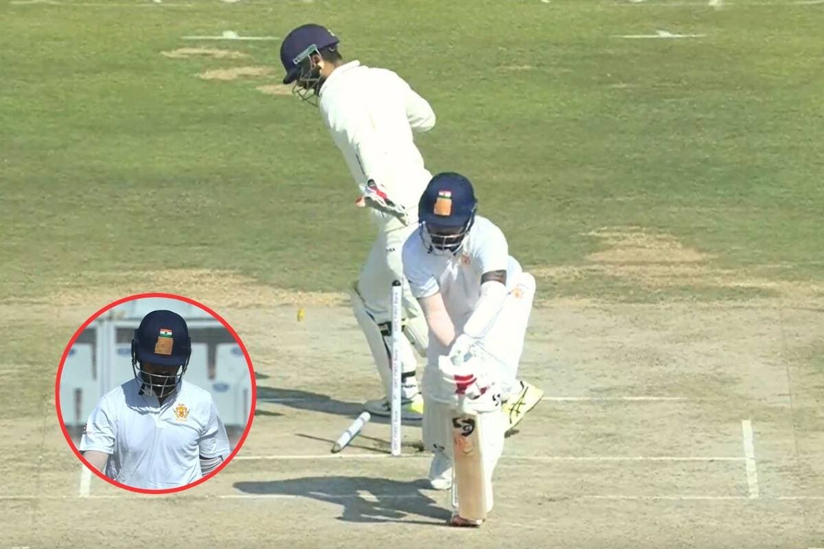 Ranji Trophy: KL Rahul के पास नहीं था इस ‘जादुई’ गेंद का जवाब, उखड़ गया स्टंप, देखें वायरल वीडियो Ranji Trophy: KL Rahul के पास नहीं था इस ‘जादुई’ गेंद का जवाब, उखड़ गया स्टंप, देखें वायरल वीडियो