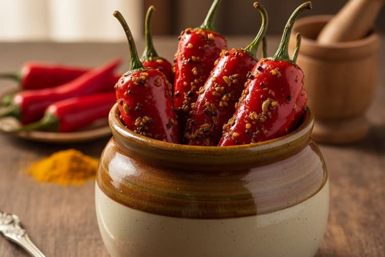 Laal Mirch Ka Achar: देखते ही मुंह में आ जाएगा पानी, फटाफट नोट कर लें चटपटे लाल मिर्च के अचार की रेसिपी