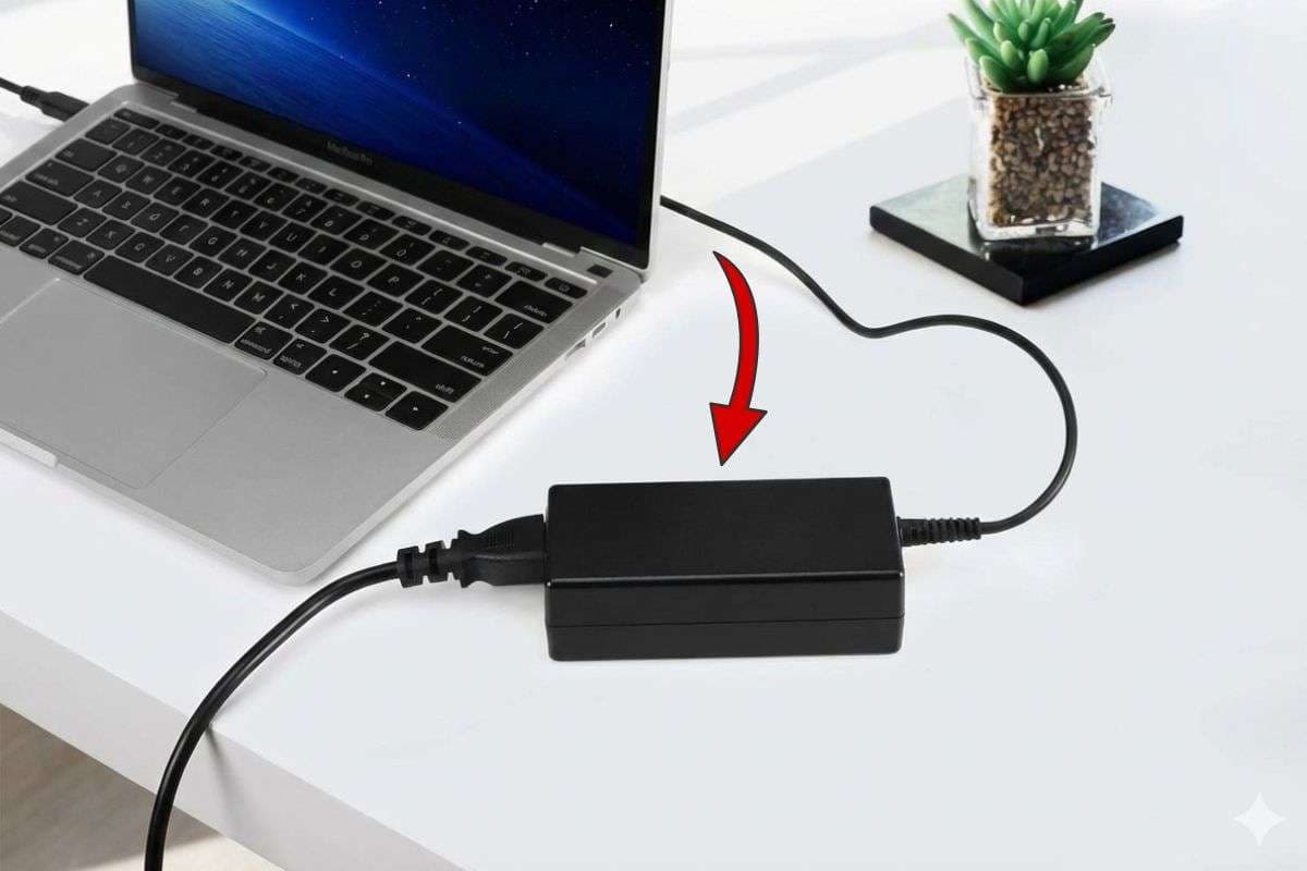 लैपटॉप चार्जर की केबल के बीच में ये बॉक्स क्यों होता है? जानिए इसका असली काम