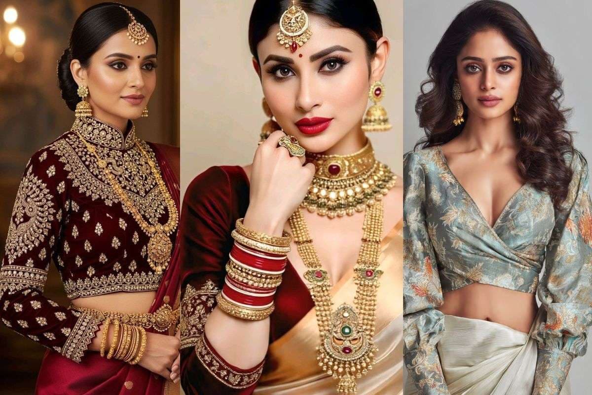 Latest Full Sleeve Blouse Designs 2026:ऑफिस हो या फंक्शन, हर मौके के लिए परफेक्ट हैं ये एलिगेंट ब्लाउज डिजाइन्स