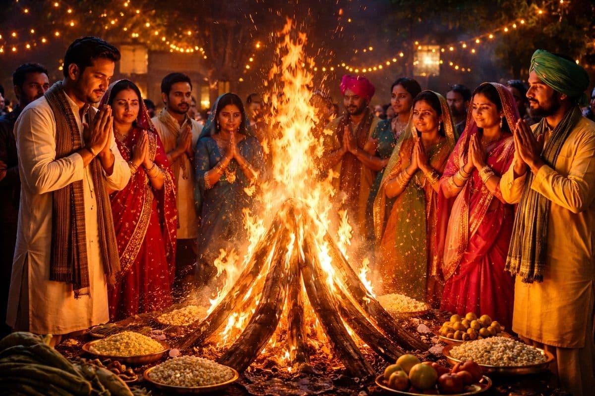 Lohri 2026 Mantra Jaap: आज लोहड़ी पर करें सूर्य देव के 108 नामों का जाप, घर में आएगी सुख-समृद्धि