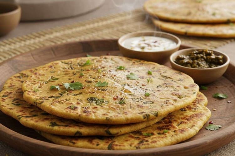 Makki Methi Mooli Paratha: सर्दियों की सुबह को एनर्जी से भर देंगे मक्की मेथी मूली पराठे, झटपट नोट कर लें रेसिपी