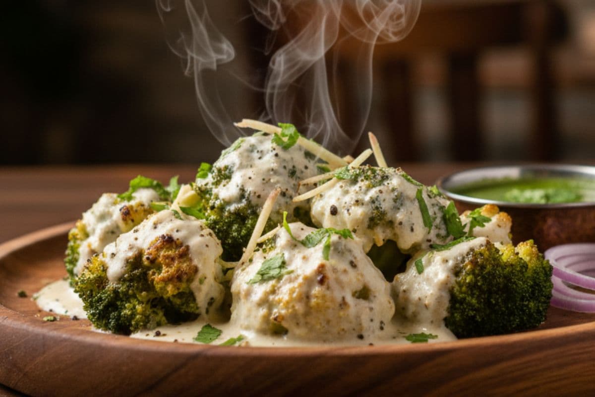 Malai Broccoli Recipe